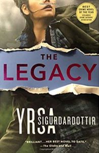 Book Cover image: The Legacy by Yrsa Sigurdardottir