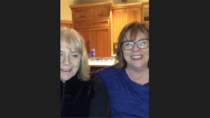 Nancy Bush and Lisa Jackson on Zoom