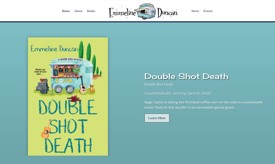 Double Shot Death, the latest from Emmeline Duncan