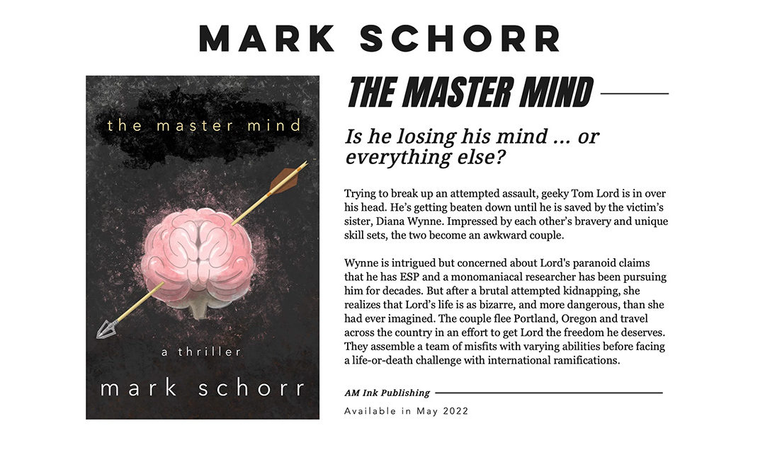 Mark Schorr’s The Master Mind a Finalist
