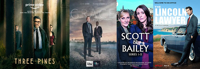 For Your Viewing Pleasure: Three Pines, Grace, Scott & Bailey, The Lincoln Lawyer